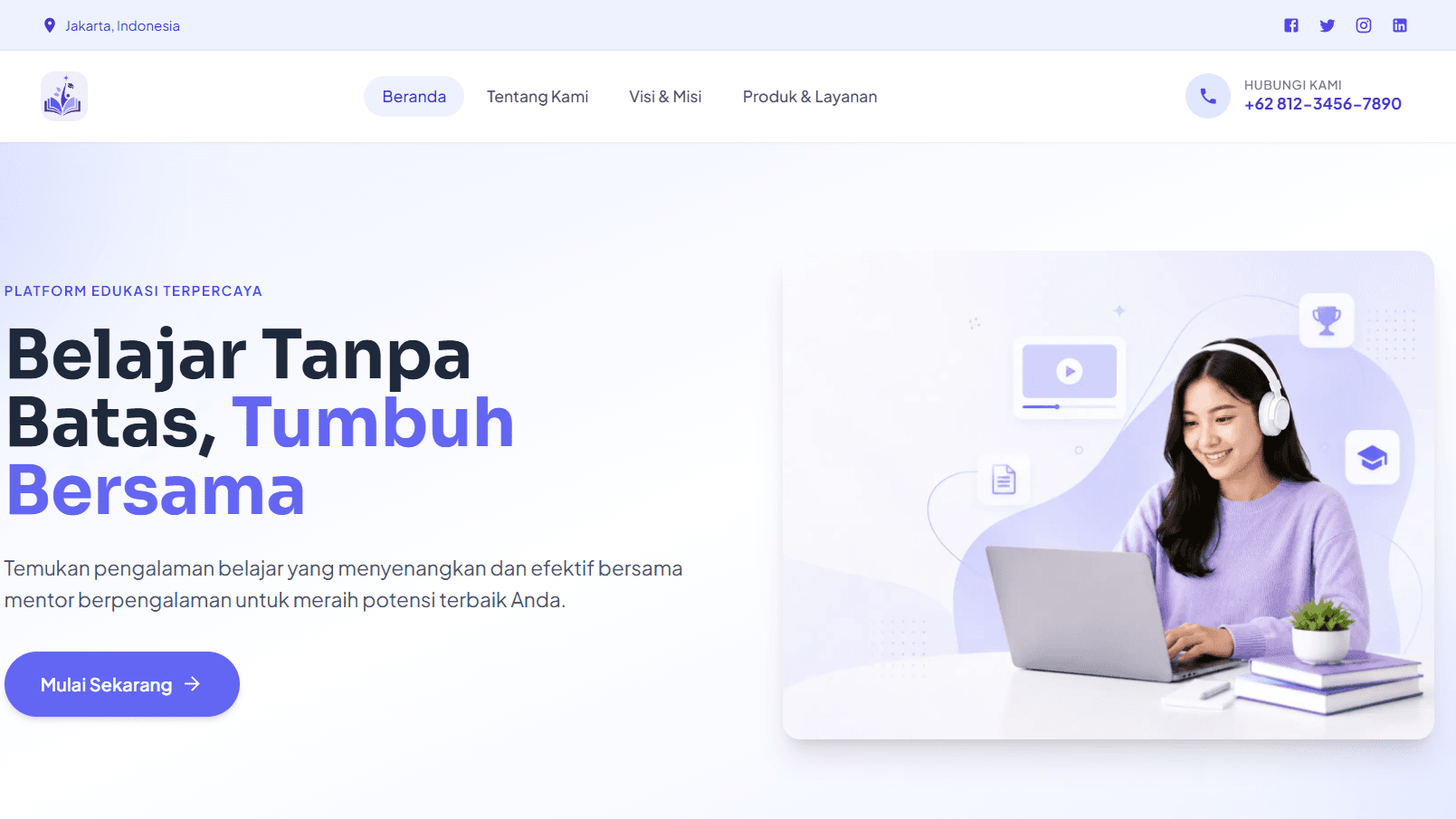 Landing Page Website